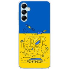 Чохол для Samsung Galaxy M14 (M146) MixCase патріотичні Stop WAR