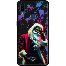 Чохол для Samsung Galaxy A10s (A107) MixCase Новий рік гламурний Святий Миколай