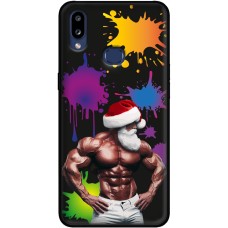 Чохол для Samsung Galaxy A10s (A107) MixCase Новий рік бодібілдер