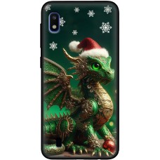 Чохол для Samsung Galaxy A10 (A105) MixCase Новий рік дракон в обладунках