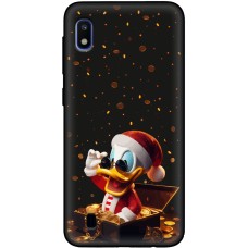 Чохол для Samsung Galaxy A10 (A105) MixCase Новий рік посмішка Скруджа