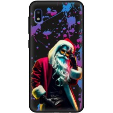Чохол для Samsung Galaxy A10 (A105) MixCase Новий рік гламурний Святий Миколай