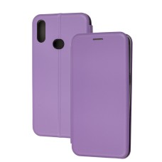 Чохол книжка Premium для Samsung Galaxy A10s (A107) світло-бузковий