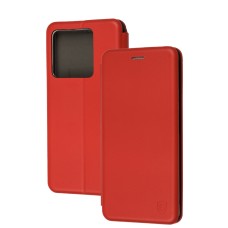 Чохол книжка Premium для Xiaomi Redmi Note 13 5G червоний