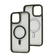 Чохол для iPhone 12 Pro Max WAVE Ardor MagSafe green 