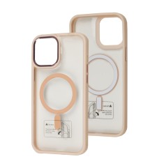 Чохол для iPhone 12 Pro Max WAVE Ardor MagSafe pink sand  