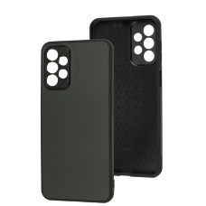 Чохол для Samsung Galaxy A23 Graphite carbon forest green