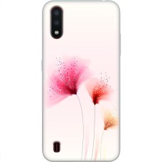 Чохол для Samsung Galaxy A01 (A015) Mixcase квіти три чарівні квітки