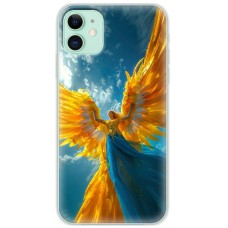 Чохол для iPhone 11 MixCase патріотичні ангел українка