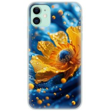Чохол для iPhone 11 MixCase патріотичні жовта квітка