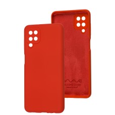 Чохол для Samsung Galaxy A12 (A125) Wave camera Full red