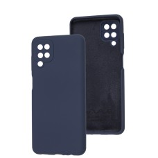 Чохол для Samsung Galaxy A12 (A125) Wave camera Full midnight blue