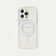 Чохол для iPhone 15 Pro Max Berlia crystal MagSafe прозорий