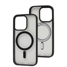 Чохол для iPhone 14 Pro Berlia Color MagSafe black