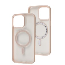 Чохол для iPhone 14 Pro Berlia Color MagSafe pink