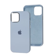 Чохол для iPhone 12 / 12 Pro New silicone Metal Buttons lilac