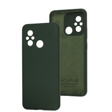 Чохол для Xiaomi Redmi 12C / 11A / Poco C55 Wave camera Full cyprus green
