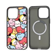 Чохол для iPhone 13 Pro Max MixCase MagSafe мультяшні герої