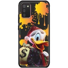 Чохол для Samsung Galaxy A02s (A025) MixCase Новий рік Скрудж Макдак