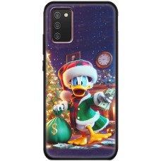 Чохол для Samsung Galaxy A02s (A025) MixCase Новий рік Scrooge and money