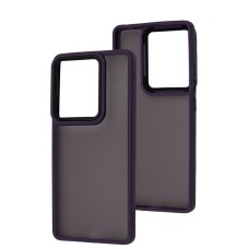 Чохол для Xiaomi Redmi Note 13 Pro 4G / Poco M6 Pro 4G Wave Matte Color deep purpl