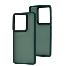 Чохол для Xiaomi Redmi Note 13 Pro 4G / Poco M6 Pro 4G Wave Matte Color forest gre