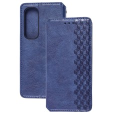 Чохол книжка для Xiaomi Mi Note 10 Lite Getman Cubic синій