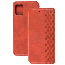 Чохол книжка Samsung Galaxy A31 (A315) Getman Cubic червоний