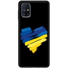 Чохол для Samsung Galaxy M51 (M515) MixCase патріотичний "серце"