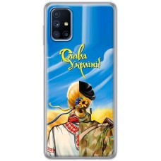 Чохол для Samsung Galaxy M51 (M515) MixCase патріотичні Слава Україні