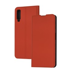 Чохол книжка Fibra для Samsung Galaxy A7 2018 (A750) червоний