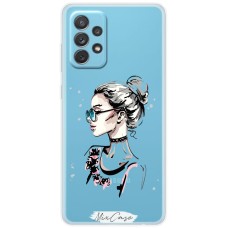 Чохол для Samsung Galaxy A72 Mixcase дівчини дизайн 8