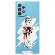 Чохол для Samsung Galaxy A72 Mixcase дівчини дизайн 11