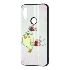 Чохол для Xiaomi Redmi 7 glass "Angry Birds" Matilda