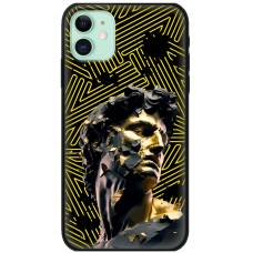 Чохол для iPhone 11 MixCase статуї Давид в позолоті