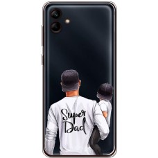 Чохол для Samsung Galaxy A04 (A045) MixCase День батька супер Тато