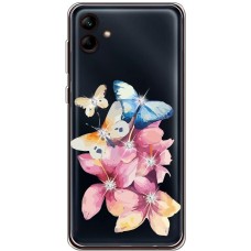 Чохол для Samsung Galaxy A04 (A045) стрази дизайн 2