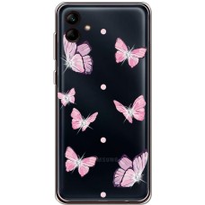 Чохол для Samsung Galaxy A04 (A045) стрази дизайн 4