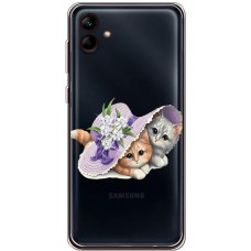 Чохол для Samsung Galaxy A04 (A045) стрази дизайн 12