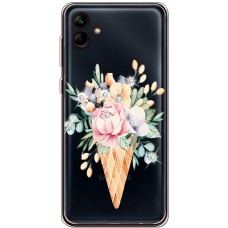 Чохол для Samsung Galaxy A04 (A045) стрази дизайн 13
