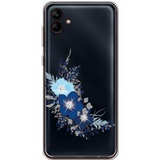 Чохол для Samsung Galaxy A04 (A045) стрази дизайн 19