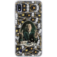 Чохол для Samsung Galaxy A10 (A105) MixCase лого wolfie