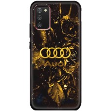 Чохол для Samsung Galaxy A02s (A025) MixCase машини неон Audi лого