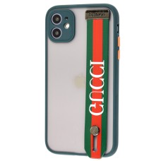Чохол для iPhone 11 WristBand G III зелений