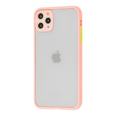 Чохол для iPhone 11 Pro LikGus Totu camera protect рожевий