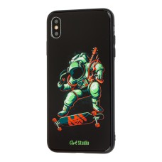 Чохол для iPhone Xs Max ArtStudio CyberPunk космонавт