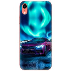 Чохол для iPhone Xr MixCase авто бмв бордова