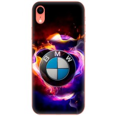 Чохол для iPhone Xr MixCase авто бмв лого в диму