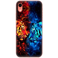 Чохол для iPhone Xr MixCase звірі два тигри