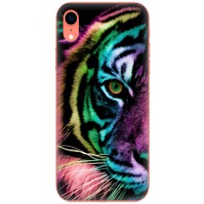Чохол для iPhone Xr MixCase звірі кольоровий тигр